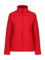 Dames Softshell Jas Regatta Uproar TRA645 Red/Seal Grey